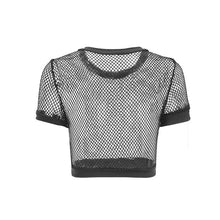 Load image into Gallery viewer, Womens Gothic Mesh Shirt