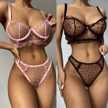 Load image into Gallery viewer, Sensual Hearts Lingerie Set